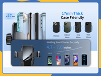 Universal 360° Car Phone Holder Windscreen Dashboard Mount Cradle for Mobile UK