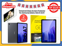 2X Screen Protector For Samsung Galaxy Tab A7 MATTE ANTIGLARE  Tempered Glass UK