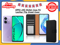 OPPO A40 Leather Wallet Case Flip Stand View Magnetic Shockproof Phone Cover UK