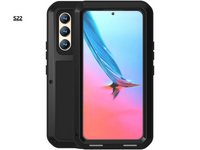 Aluminum Heavy Duty Armor Military Screw Case for iPhone 7-16 Pro Max & S21-S24