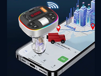 Bluetooth 5.0 FM Transmitter Wireless Car Adapter | MP3 Player &Dual USB Charger