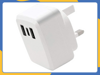 USB-C 20W PD Plug Charger For iPhone Samsung 3 Port Adaptor Fast Charging UK