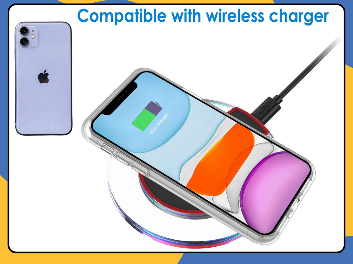 iPhone 13/13 Pro/Pro Max Clear Shockproof Slim Silicone Gel Case Phone Cover