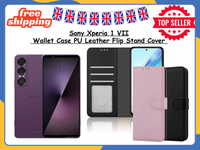 Sony Xperia 1 VII PU Leather Wallet Case Flip Stand Phone Cover Card Holder UK