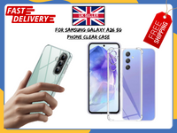 Samsung Galaxy A26 5G Clear Silicone Gel Case – Shockproof TPU Phone Cover