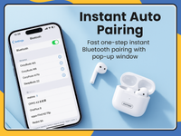 REMAX TWS-10i Wireless Earbuds Bluetooth 5.3 Headphones Charging Case UK