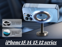 MagSafe Holder for iPhone 16 15 14 13 Pro Max & Samsung Magnetic 360° Car Mount