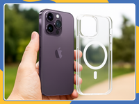 Clear Magnetic iPhone 15 14 13 12 Pro Max Case MagSafe Shockproof Silicone Cover