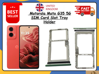 For  Motorola Moto G35 SIM Card & SD Tray Holder Replacement - OEM Green UK