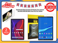 2X Tempered Glass Screen Protector For Lenovo Tab M8 M9 M10 P11 P12 Gen 2 3 UK