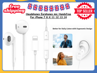 Apple Headphones EARPHONES Wired EARBUDS FOR iPhone 7 8 13 X 11 12 13 14 MAX  UK