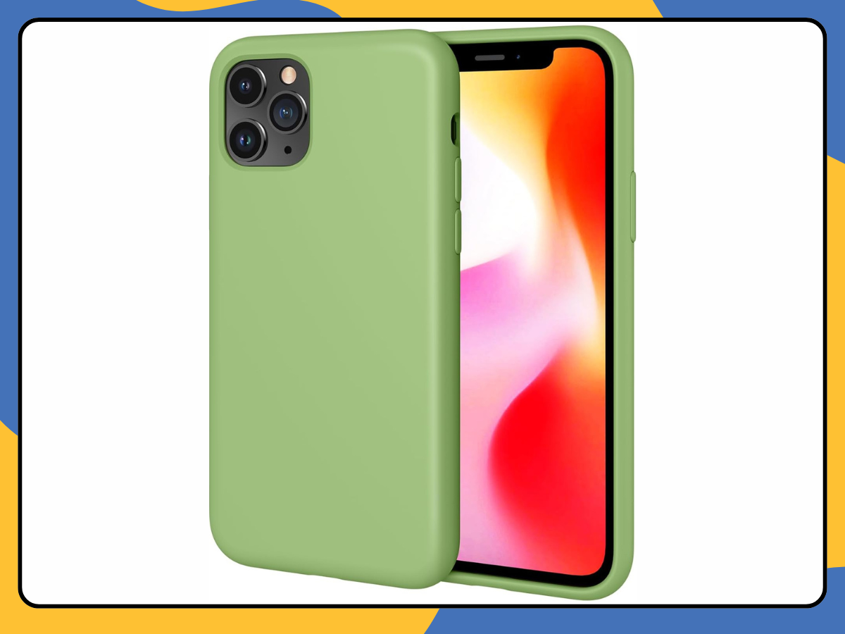 Liquid Silicone Matte Case For iPhone 12/ 12 Pro Shockproof TPU Phone Cover UK