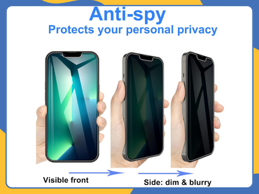 Privacy Tempered Glass Screen Protector For iPhone 16 15 14 13 12 11 XR Pro Max