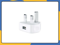 UK 3 Pin USB Wall Charger Plug Mains Fast Charging 1-Port Adapter for All Phones