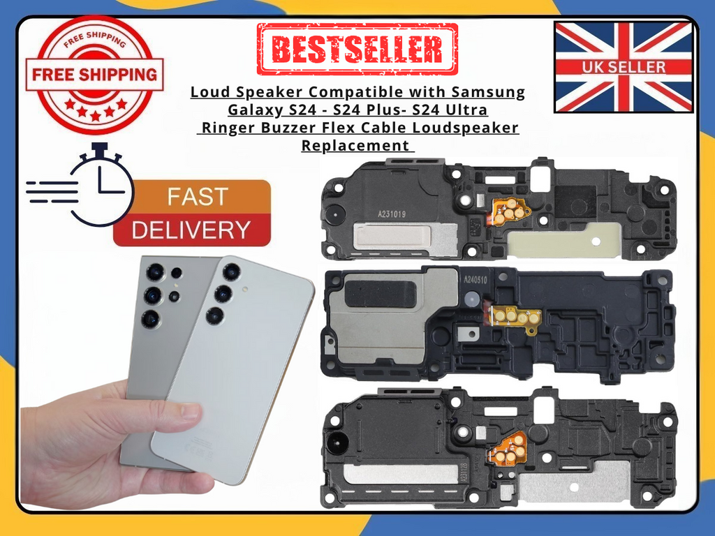 Samsung Galaxy S24 / S24+ / S24 Ultra Loudspeaker Buzzer Ringer Replacement UK