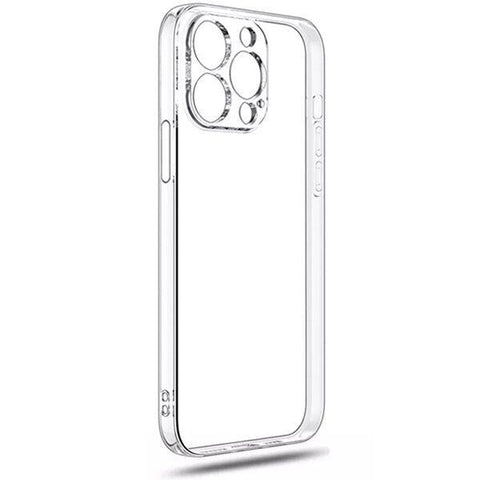 Clear Case iPhone for 16 15 14 13 12 11 Pro Max Plus XR 8 7 Silicone Shockproof
