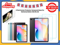 2X Tempered Glass Screen Protector For Samsung Galaxy Tab S6 Lite 10.4 P610 P615