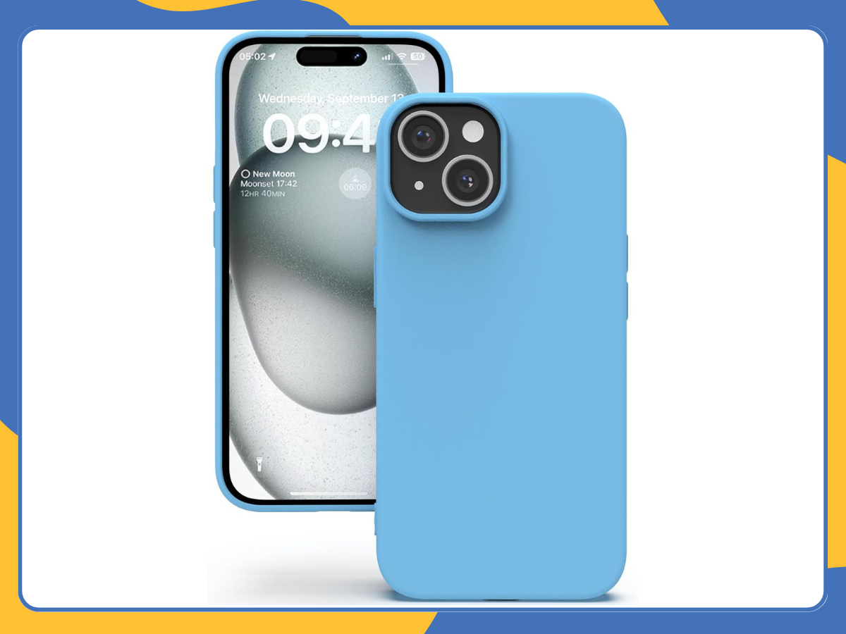 iPhone 15 14 Plus Case Liquid Silicone Shockproof Soft TPU Bumper Cover UK Stock