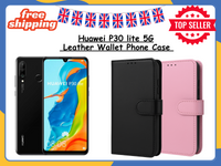 For Huawei P30 Lite 5G Leather Wallet Case Magnetic Flip Stand Phone Cover UK