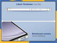 Samsung Galaxy Tab A9 A9+ Plus S9 S8 Case Clear Shockproof Tablet Gel Cover UK