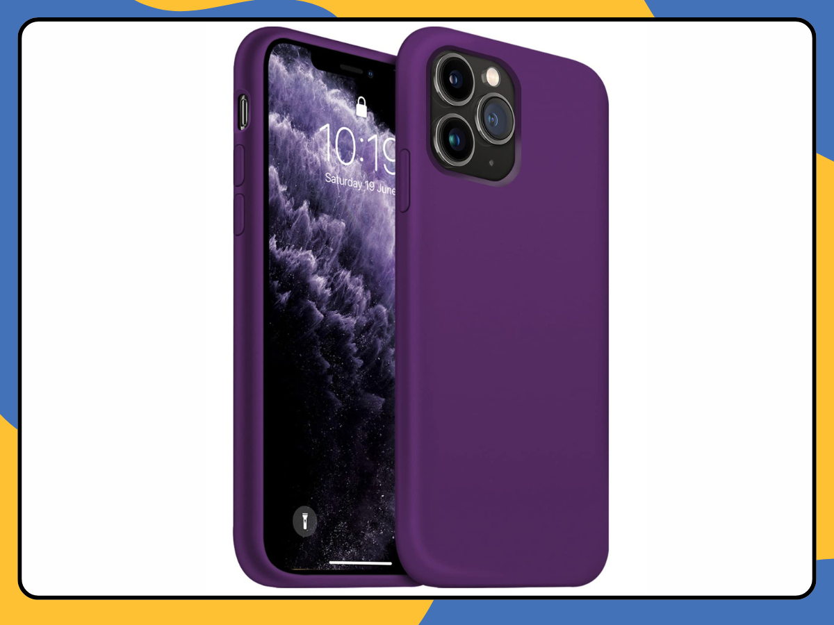 Liquid Silicone Matte Case For iPhone 12/ 12 Pro Shockproof TPU Phone Cover UK