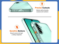 Samsung Galaxy A26 5G Clear Silicone Gel Case – Shockproof TPU Phone Cover