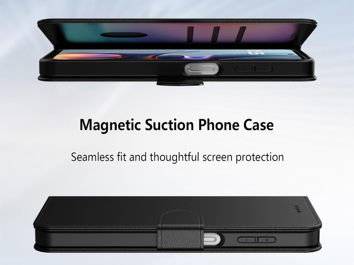 Motorola Moto G05 / E15 Folio Leather Gel Wallet Case Flip Stand Cover