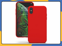 iPhone X /XS Liquid Silicone Case Shockproof Matte TPU Back Phone Cover UK Stock