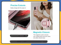 For Samsung Galaxy S21/S21+/S21 Ultra Leather Wallet Flip Case Phone Cover UK