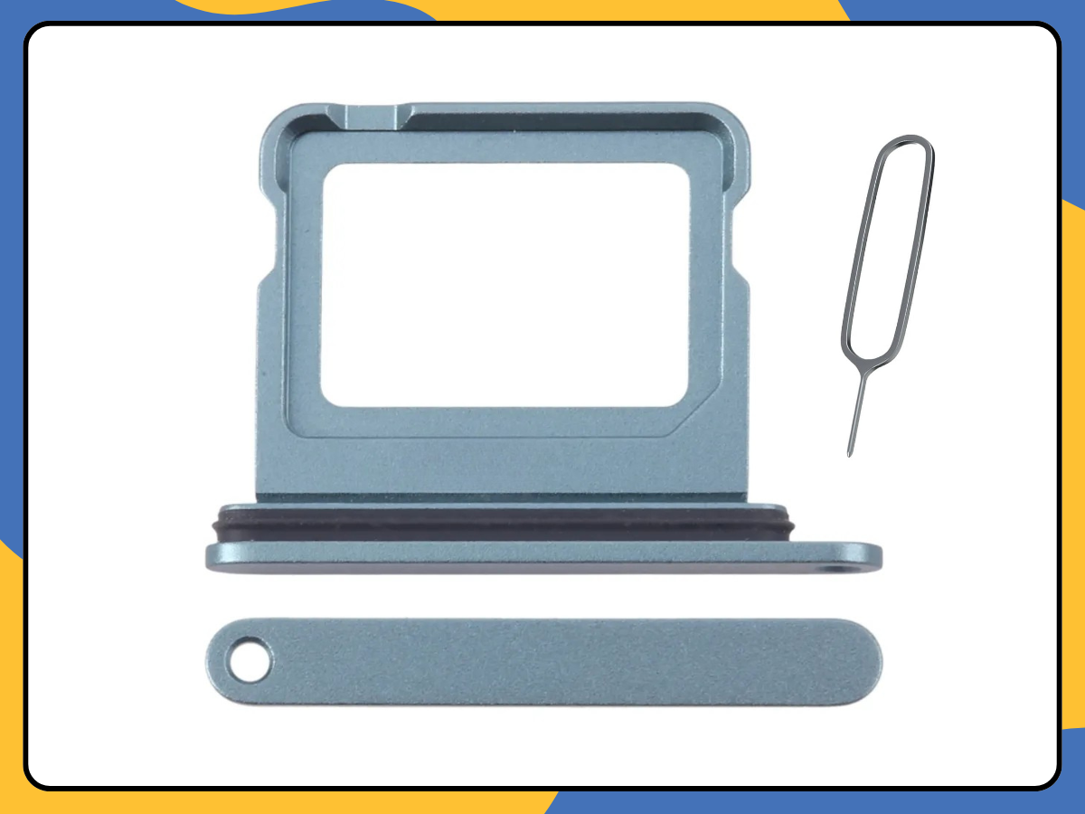 Apple iPhone 16 SIM Tray Replacement | OEM Physical Dual SIM Card Slot for UK