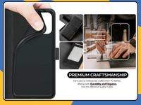 Honor 200 Leather Wallet Case Flip Magnetic Shockproof Stand Slim Phone Cover UK