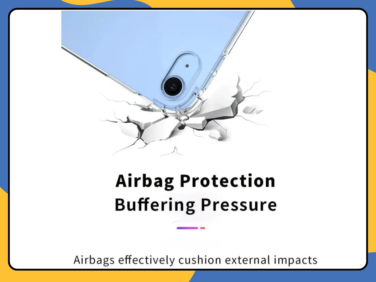 Apple iPad Air Shockproof Clear Silicone Case Slim TPU Gel Cover for Tablet UK