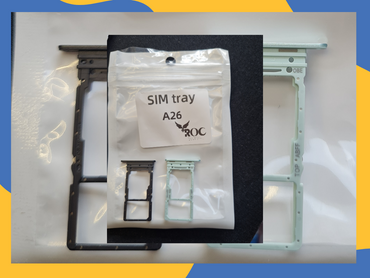 For Samsung Galaxy A26 Dual SIM Card & Micro SD Tray Holder Replacement - OEM UK