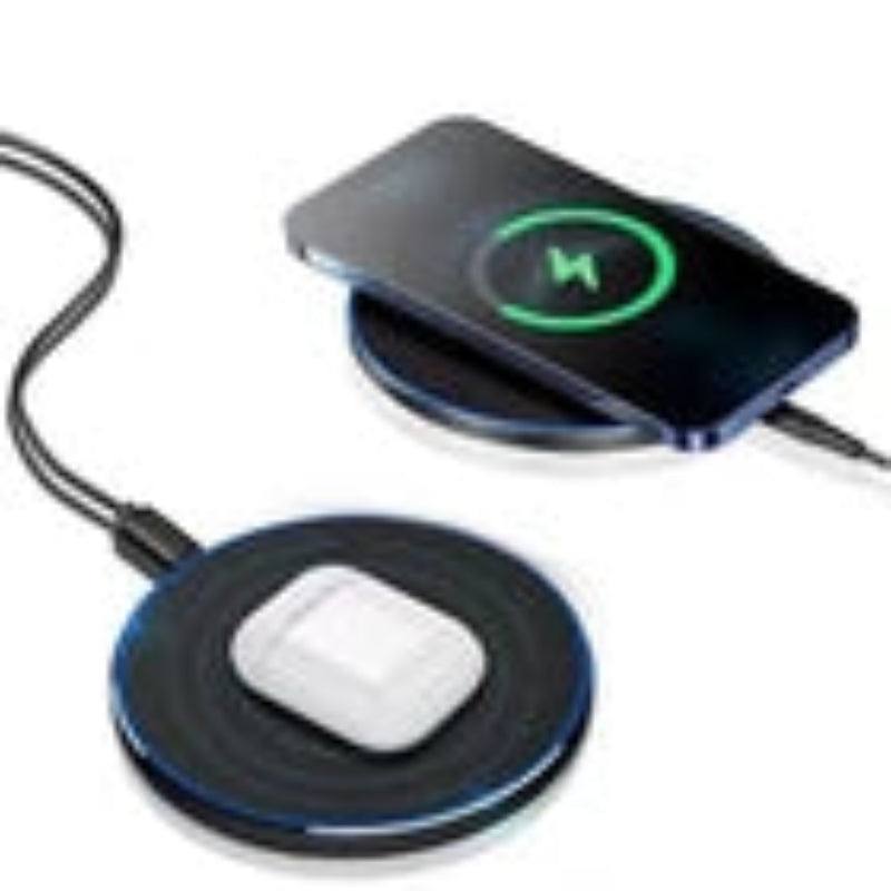 Fast Wireless Charger Adgustable Charging Pad For iPhone, Samsung & Android