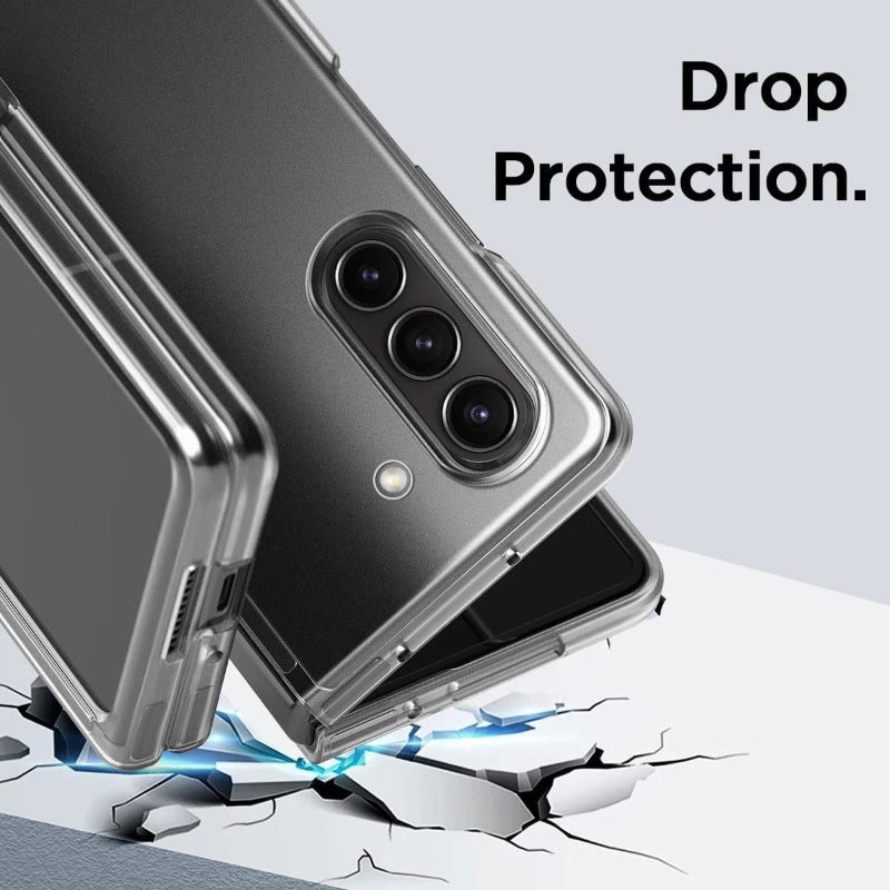 Clear Case For Samsung Galaxy Z Fold 4 5 6 7 Shockproof Slim Bumper Hybrid Cover