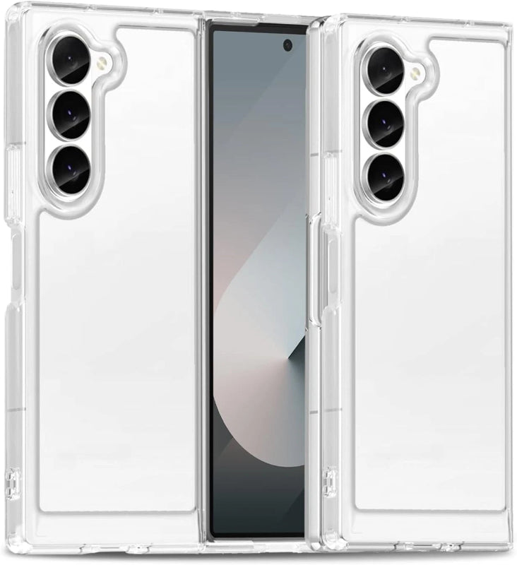 Clear Case For Samsung Galaxy Z Fold 4 5 6 7 Shockproof Slim Bumper Hybrid Cover