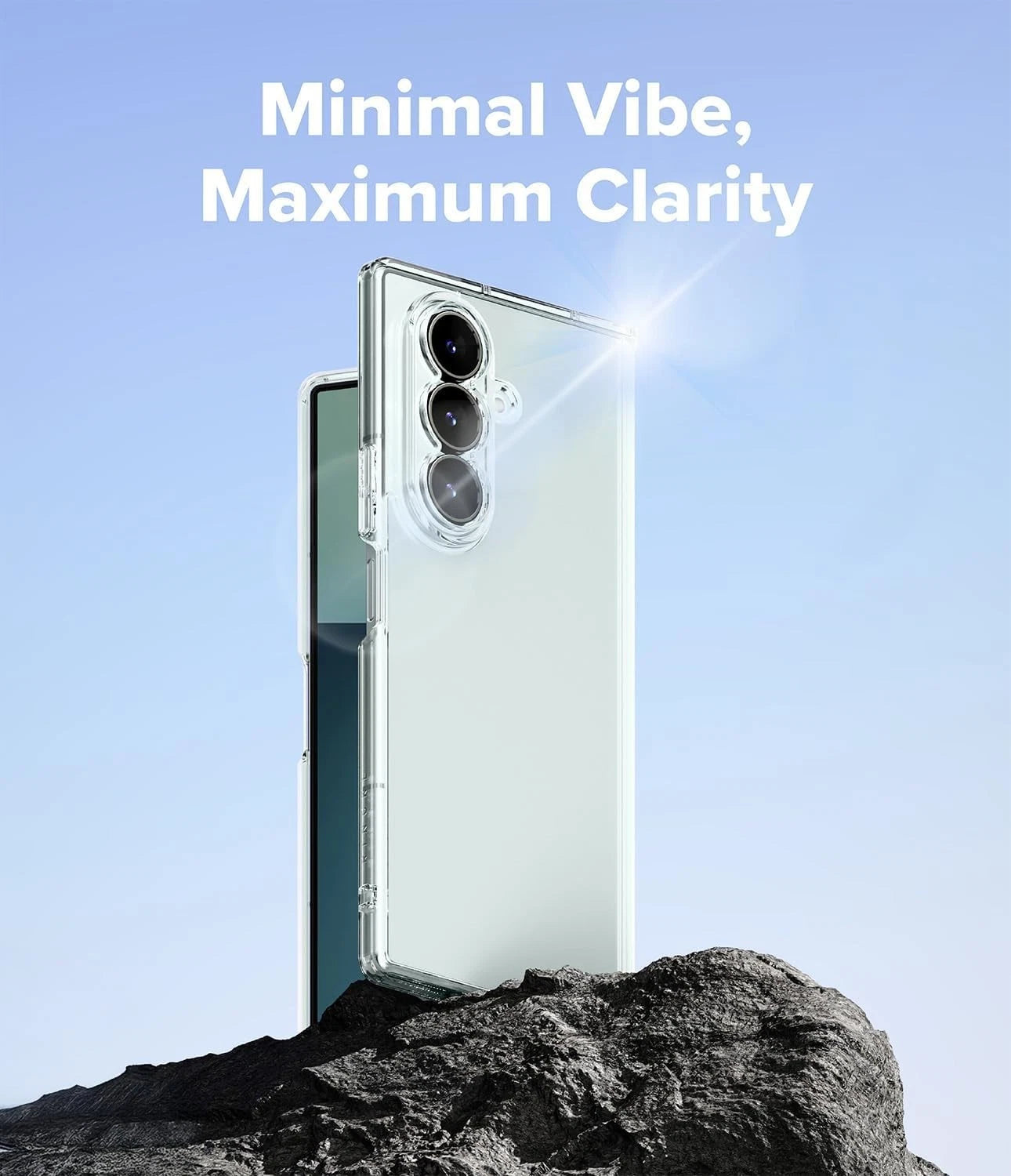 Clear Case For Samsung Galaxy Z Fold 4 5 6 7 Shockproof Slim Bumper Hybrid Cover