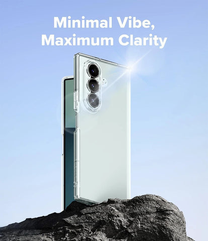 Clear Case For Samsung Galaxy Z Fold 4 5 6 7 Shockproof Slim Bumper Hybrid Cover