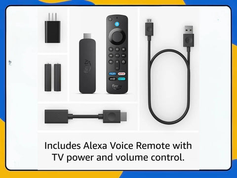 Amazon Fire TV Stick 4K | WiFi 6 | Alexa Voice Remote | Ultra HD Firestick | New