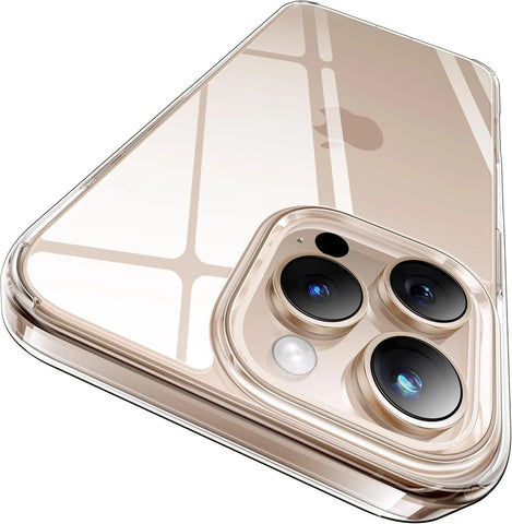 Clear Case For Iphone 17, Air, Pro and Pro Max Shockproof Bumper TPU Cover