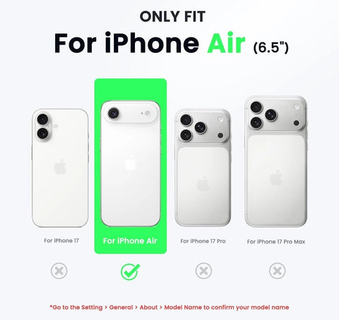 Liquid Silicon Case for iPhone 17 Air, 3 Layers Full Covered Case Multiple Color