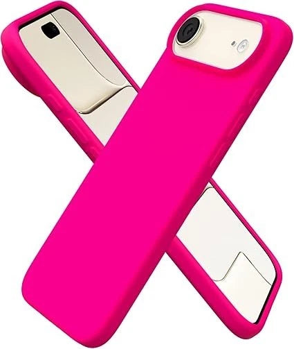 Liquid Silicon Case for iPhone 17 Air, 3 Layers Full Covered Case Multiple Color