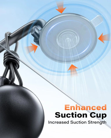 Phone Mount for Car, Flexible Long Arm Car Mount [Strong Suction], 360 Degree