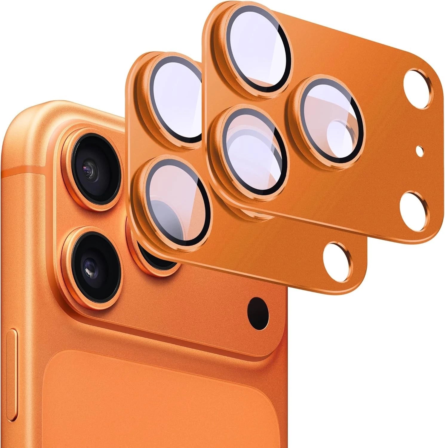 2PACK Tempered Glass CAMERA LENS Protector for iPhone 17, 9H Glass, Anti-Scratch