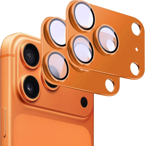 2PACK Tempered Glass CAMERA LENS Protector for iPhone 17, 9H Glass, Anti-Scratch