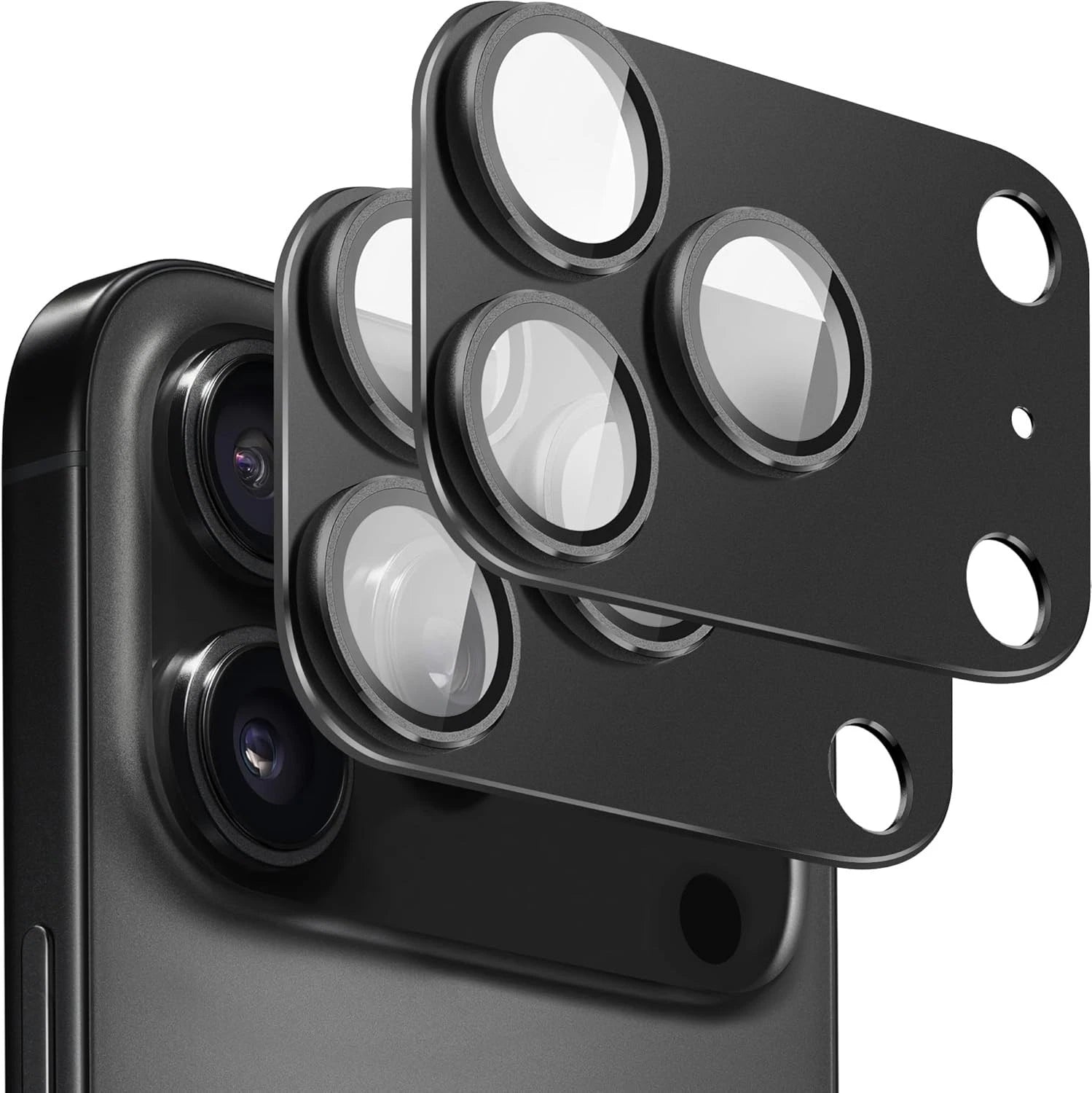 2PACK Tempered Glass CAMERA LENS Protector for iPhone 17, 9H Glass, Anti-Scratch