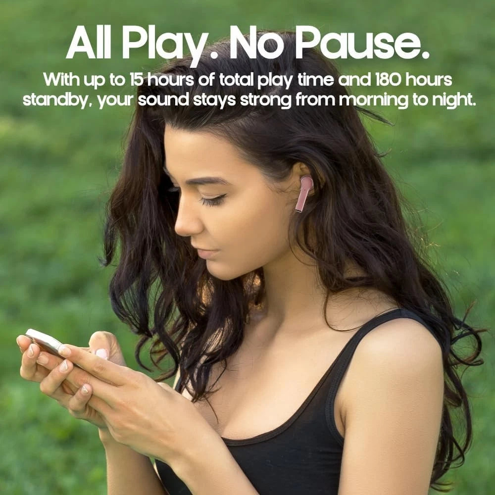 Bluetooth Earphones TWS Wireless Headphones In-Ear Buds For iPhone Android