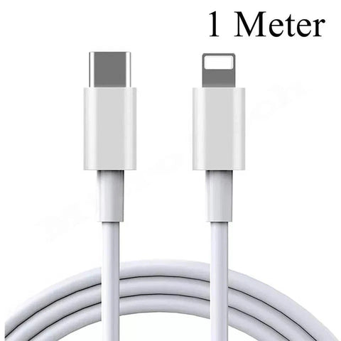 iPhone 14 13 12 11 Pro XR XS Fast Charging 20W USB-C PD Plug & Cable Charger