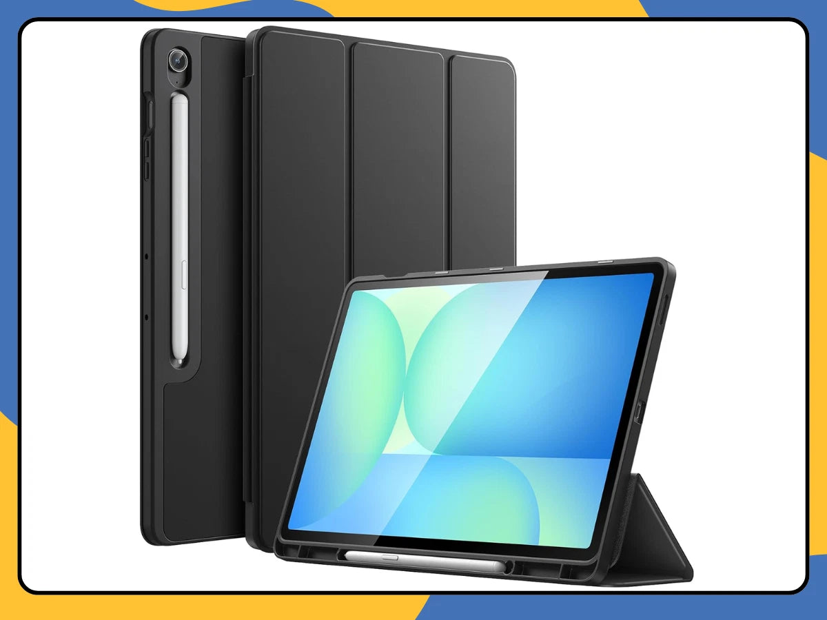 2x Case For Samsung Galaxy Tab S10 FE+Plus Tri-Fold Cover With S Pen Holder UK