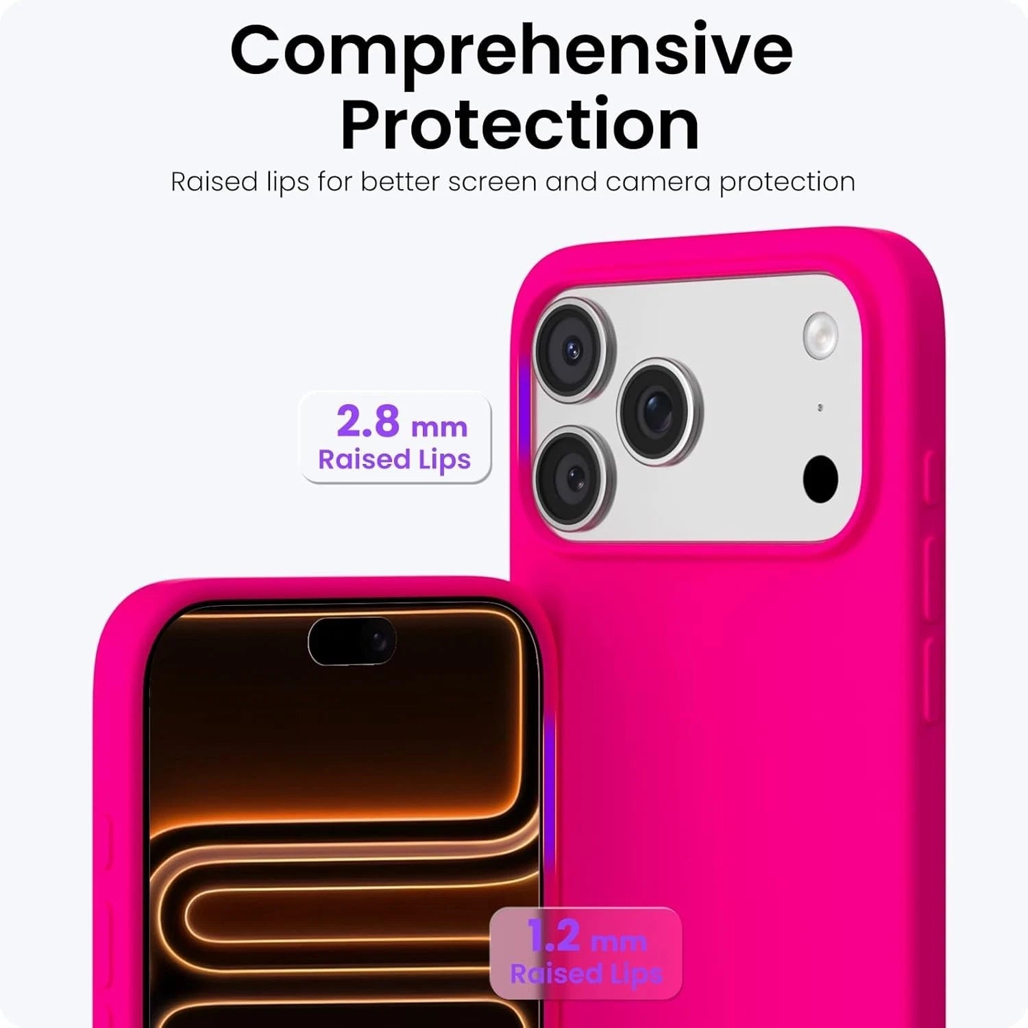Shockproof Silicon Case For iPhone 17 Pro Max Ultra Slim Case Multiple Colours